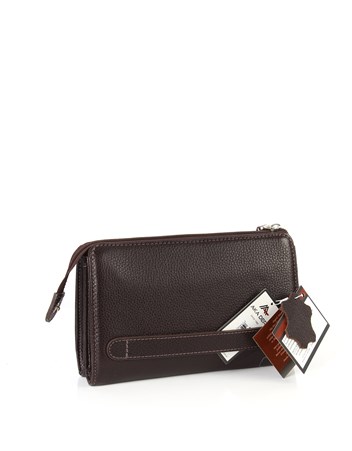 Aka Deri Kahverengi El Çantası 319 4