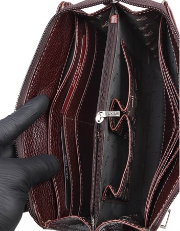 Aka Deri Kahverengi El Çantası 319 61