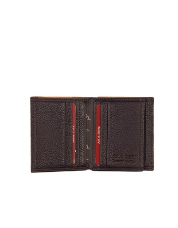 Aka Genuine Leather Mens Wallet 513 -4