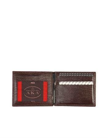 Aka Deri Kahverengi Erkek Cüzdanı 559 11
