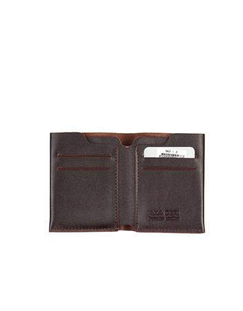 Aka Deri Kahverengi Erkek Cüzdanı 563 3