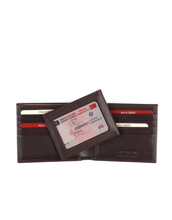 Aka Genuine Leather Mens Wallet 619 -3