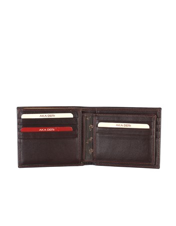 Aka Genuine Leather Mens Wallet 619 -3