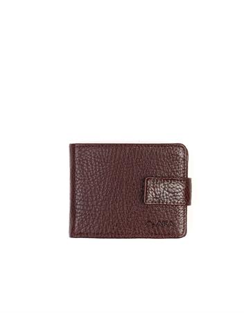 Aka Deri Kahverengi Kartlık Cüzdanı 045 61