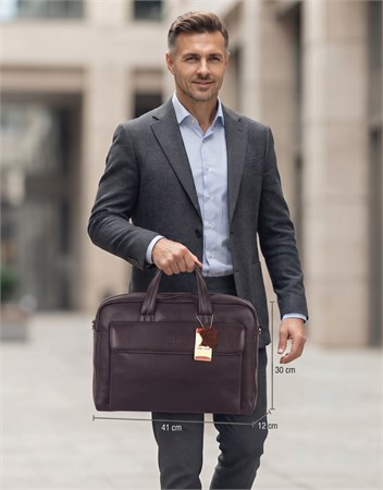 Genuine Leather Laptop Bag 242 4
