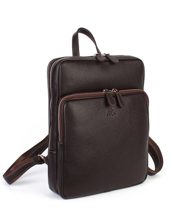 Aka Deri Kahverengi Sırt Çantası 905 4