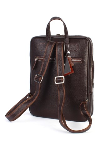 Aka Deri Kahverengi Sırt Çantası 905 4
