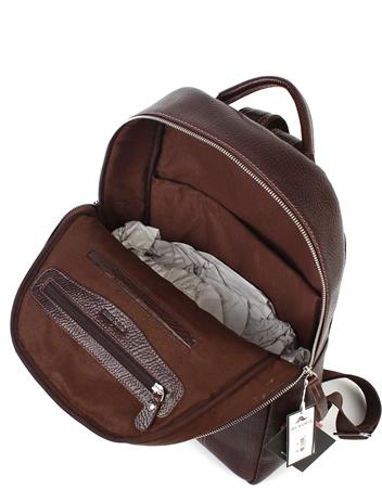 Aka Deri Kahverengi Sırt Çantası 907 61