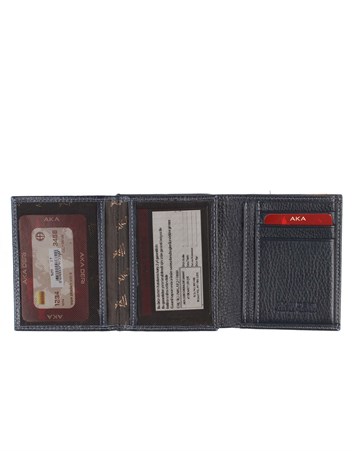 Aka Genuine Leather Mens Wallet 525 -17