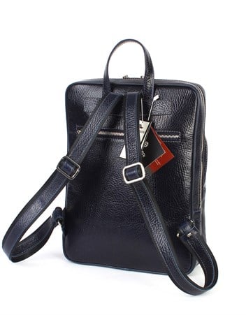 Aka Deri Lacivert Sırt Çantası 905 62