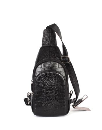 Genuine Leather Shoulder Bag - 314 - 12