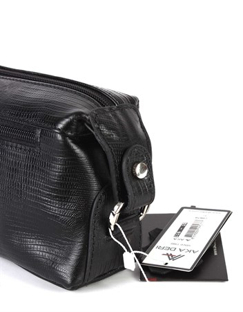 Aka Deri Siyah El Çantası 116 10