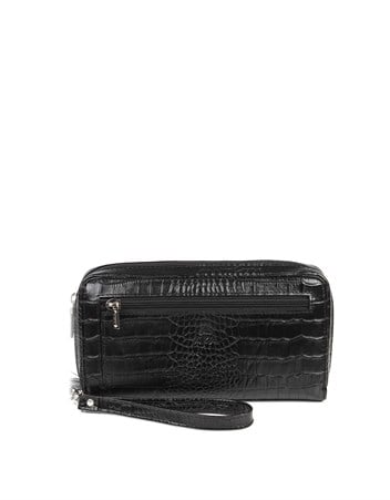 Aka Deri Siyah El Çantası 334 12