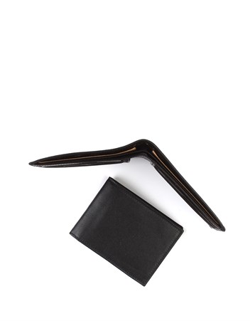 Aka Deri Siyah Erkek Cüzdanı 619 -1