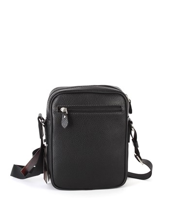 Aka Deri Siyah Omuz Çantası 328 2