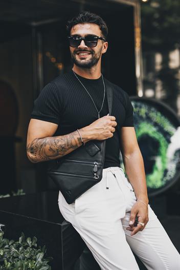 Genuine Leather Crossbody Bag 119 1