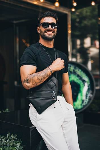 Genuine Leather Crossbody Bag 119 2