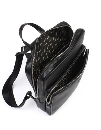 Aka Deri Siyah Sırt Çantası 905 2