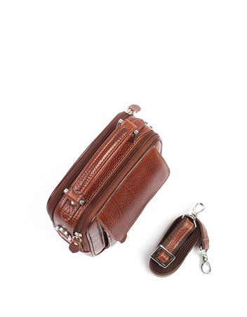 Aka Deri Taba El ve Omuz Çantası 305 63