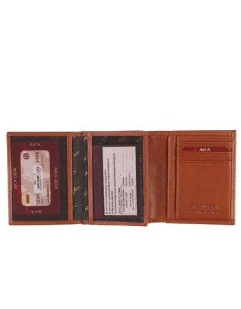 Aka Deri Taba Erkek Cüzdanı 525 -5