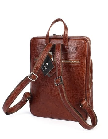 Aka Deri Taba Sırt Çantası 905 63