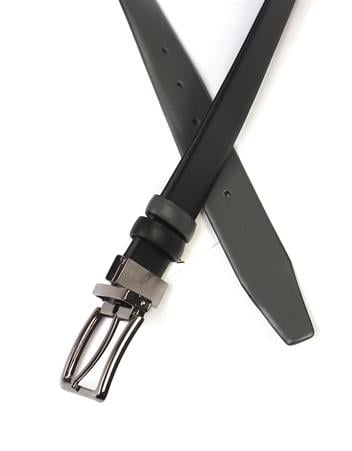 Çift Taraflı Deri Klasik Erkek Kemeri s8001