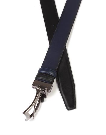 Çift Taraflı Deri Klasik Erkek Kemeri s8003