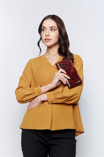 Aka Deri Kadın Cüzdanı 821 97