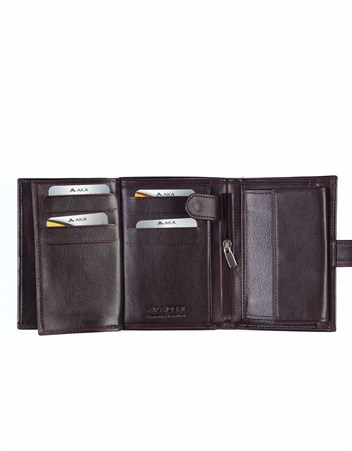 Aka Genuine Leather Mens Wallet 728 -3