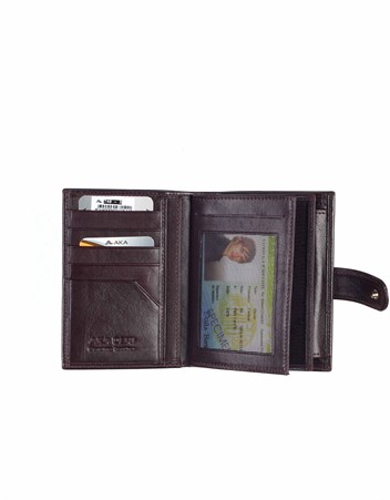 Aka Genuine Leather Mens Wallet 740 -3
