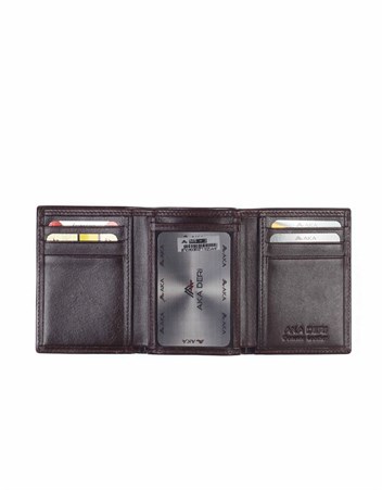 Aka Genuine Leather Mens Wallet 505 -3