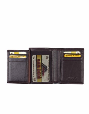 Aka Genuine Leather Mens Wallet 509 -3