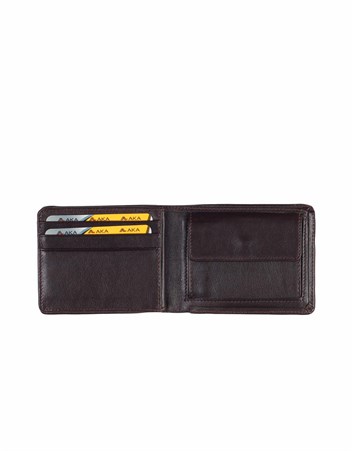 Aka Genuine Leather Mens Wallet 515 -3