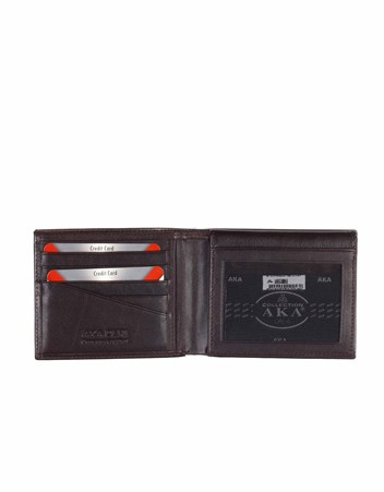 Aka Genuine Leather Mens Wallet 526 -3