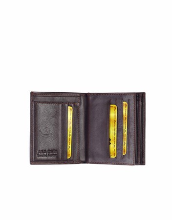 Aka Genuine Leather Mens Wallet 730 -3