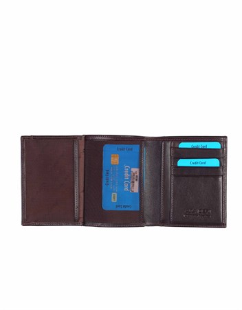 Aka Deri Kahverengi Erkek Cüzdanı 508 -3