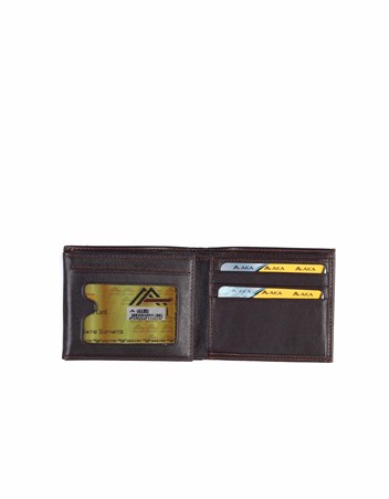 Aka Genuine Leather Mens Wallet 539 -3