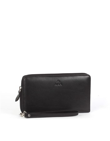 Aka Deri Siyah El Çantası 320 1