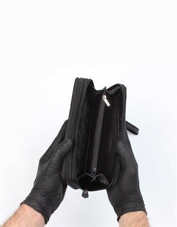 Aka Deri Siyah El Çantası 331 1