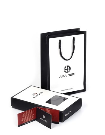 Aka Genuine Leather Hand Wallet 807 1