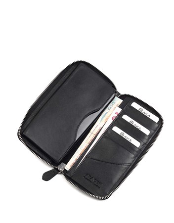 Aka Genuine Leather Hand Wallet 807 1