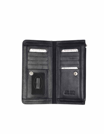 Aka Deri Siyah Telefonluk El Cüzdanı 814 1