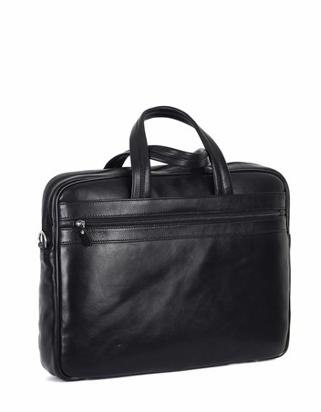 Aka Deri Siyah Laptop Evrak Çantası 246 1