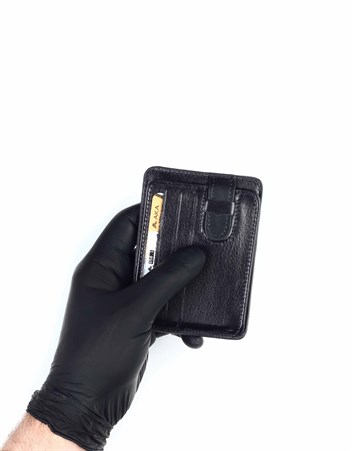 Aka Deri Siyah Kartlık Cüzdanı 050 1