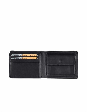Aka Genuine Leather Mens Wallet 515 -1