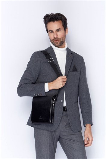 Genuine Leather Shoulder Bag 355 1