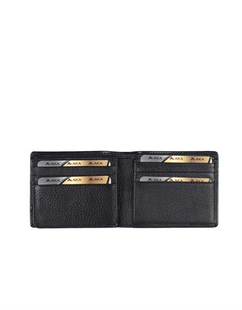Aka Genuine Leather Mens Wallet 522 -1