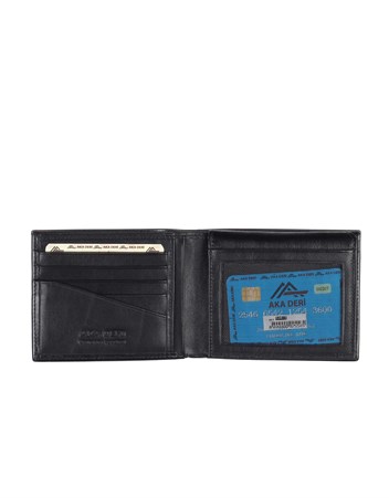 Aka Genuine Leather Mens Wallet 526 -1