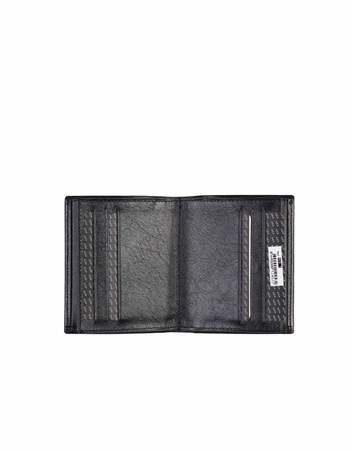Aka Deri Siyah Erkek Cüzdanı 603 -1