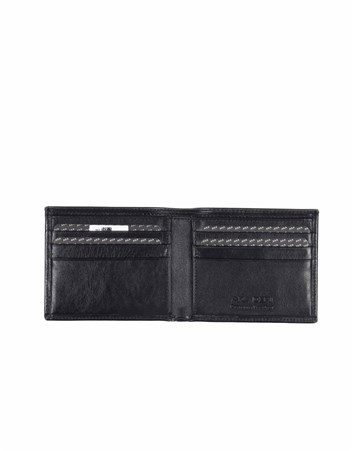 Aka Genuine Leather Mens Wallet 529 -1